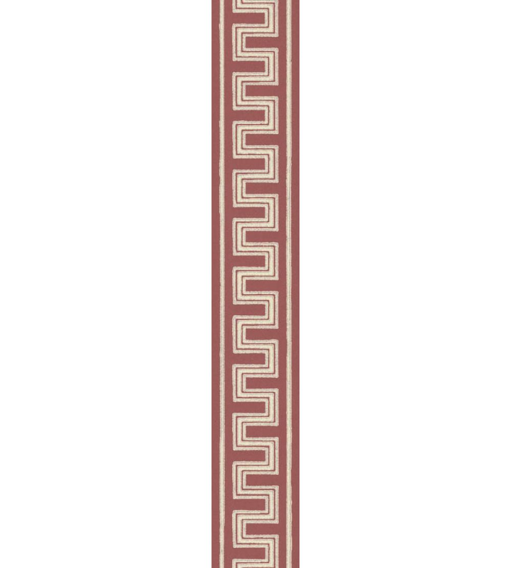 Thessaloniki Wallpaper by Langelid Von Bromssen Wine Red