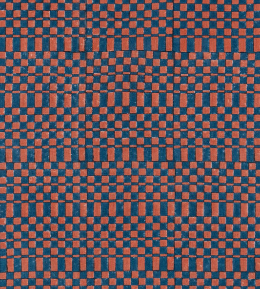 Tilt II Fabric by Vanderhurd Indigo Musk