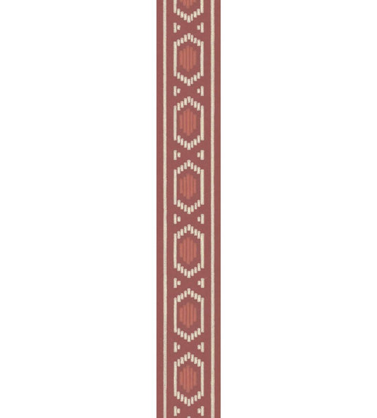 Titicaca Wallpaper by Langelid Von Bromssen Brick Red