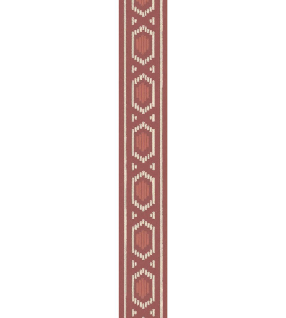 Titicaca Wallpaper by Langelid Von Bromssen Brick Red