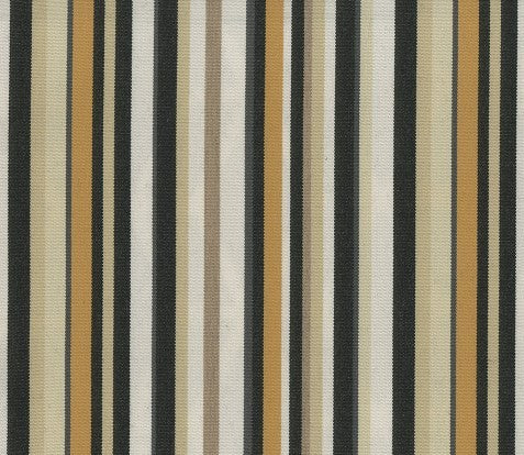 TRH5868 Carnival Pinstripe Outdoor Fabric swatch, colorway TRH5868.E (brown)