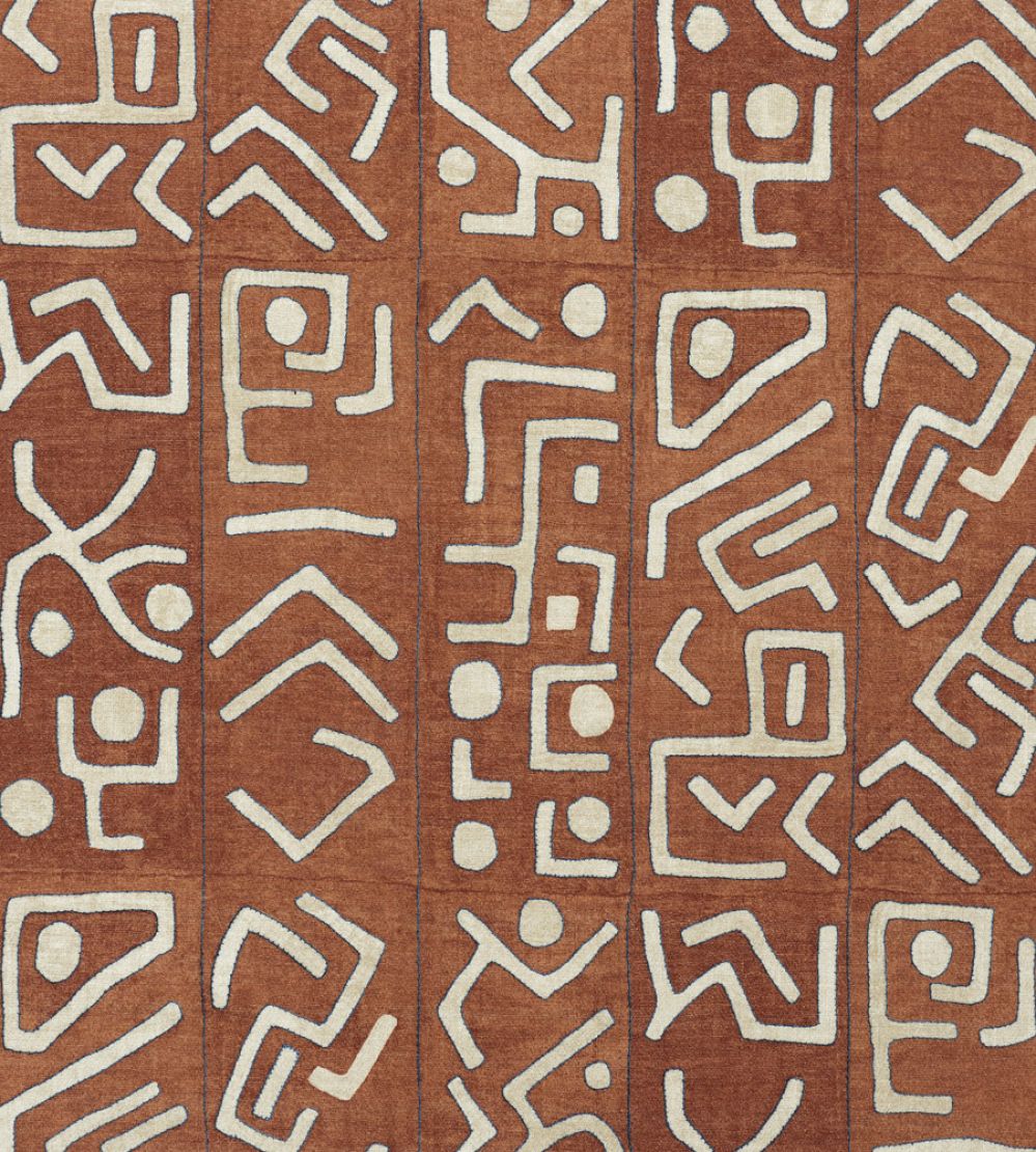 Trojan Outdoor Fabric by Andrew Martin Brick