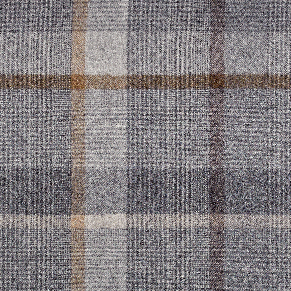 Malham Wool Fabric by Abraham Moon Taupe