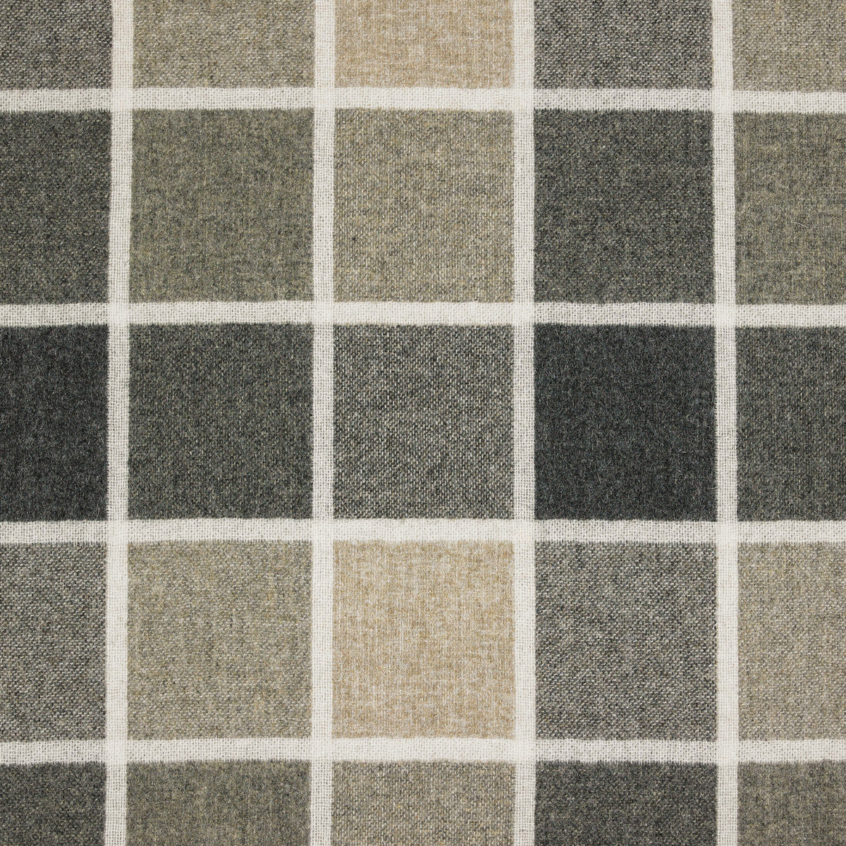 Askrigg Wool Fabric by Abraham Moon Taupe
