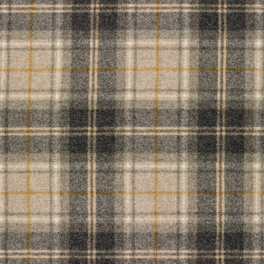 Broadway Wool Fabric by Abraham Moon Mustard