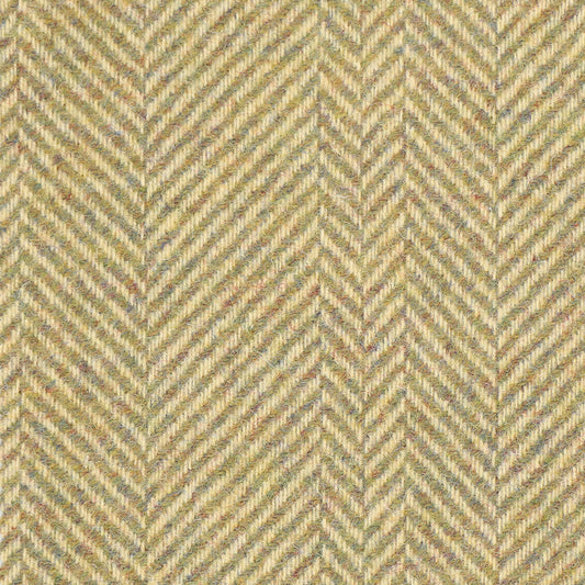 Glen Clova Wool Fabric by Abraham Moon Olive