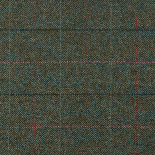 Rosa Wool Fabric by Abraham Moon Jade