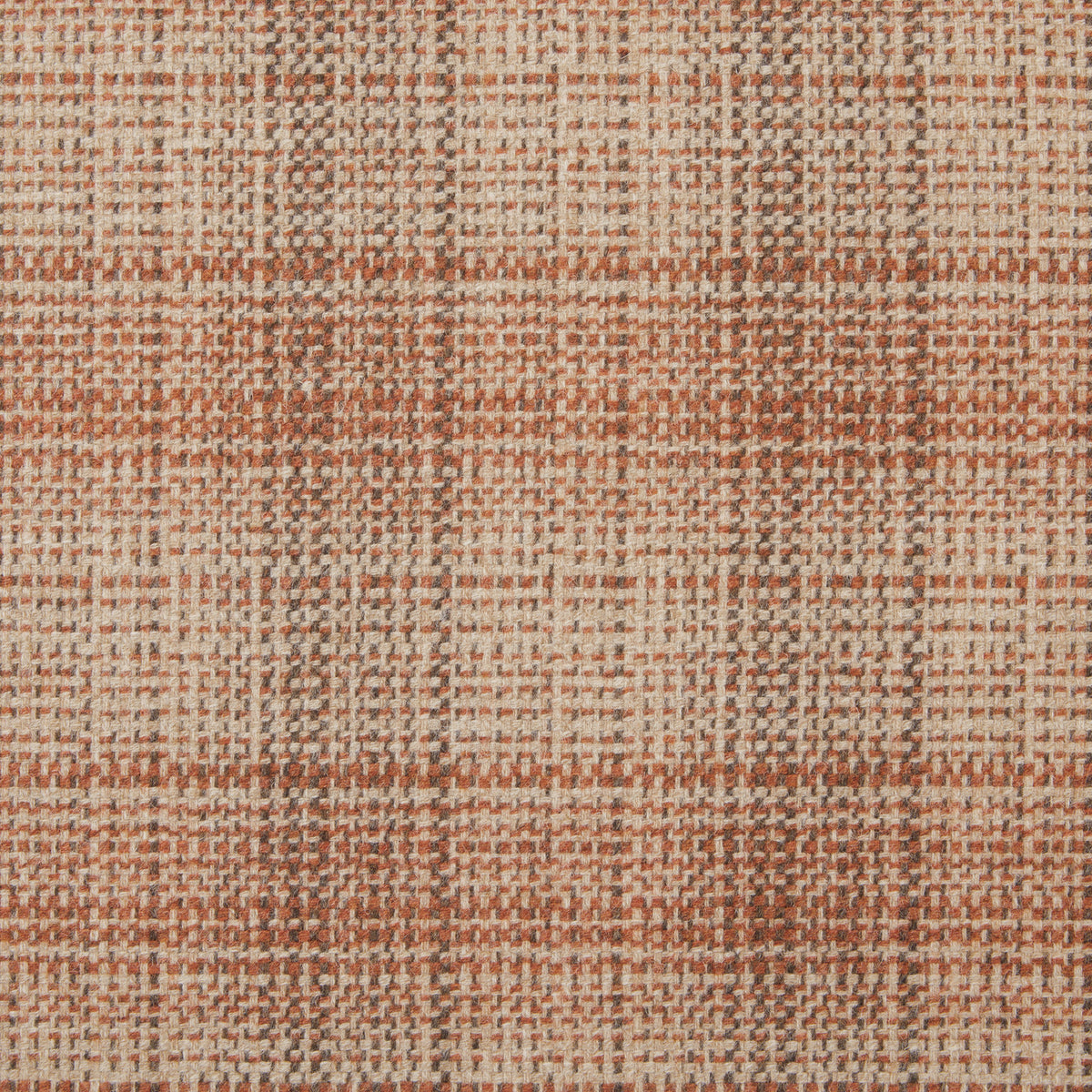 Skylon Wool Fabric by Abraham Moon Terracotta