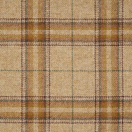 Apsley Wool Fabric by Abraham Moon Terracotta