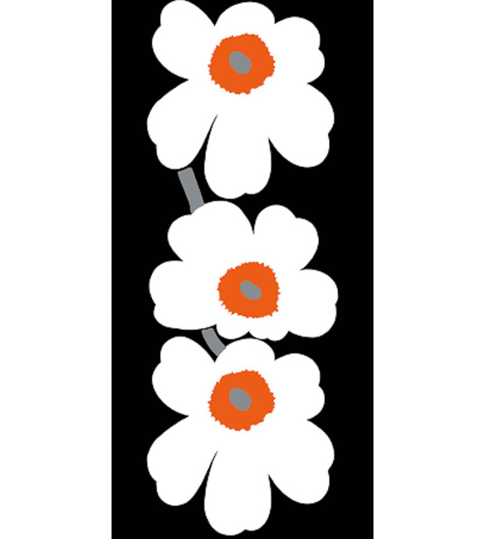 Unikko 60th Anniversary Mural by Marimekko Black