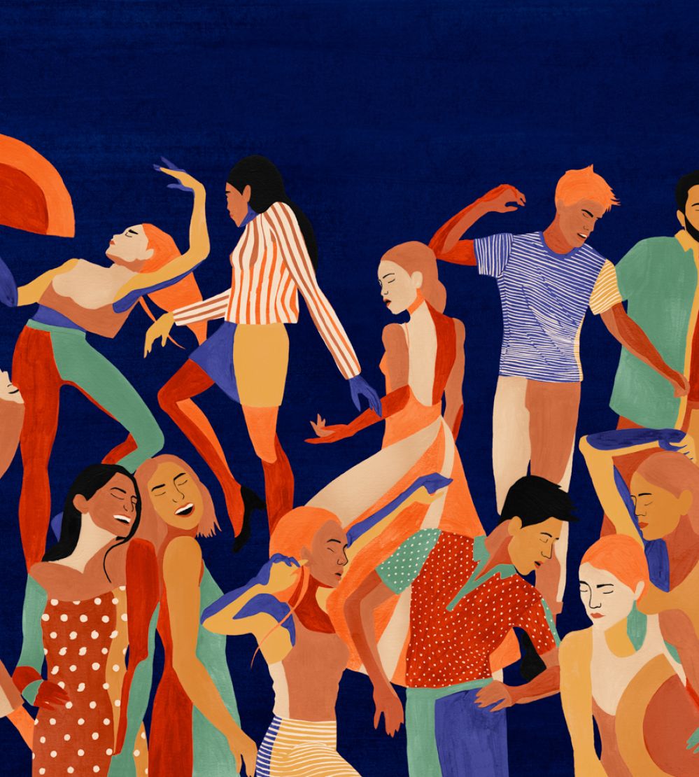 Verbena Mural by Tres Tintas Mazarine