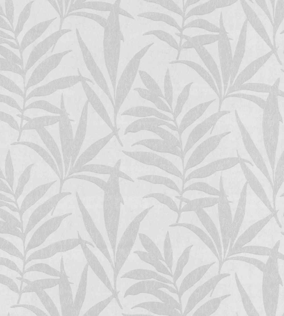Verdi Wallpaper by 1838 Wallcoverings Silver