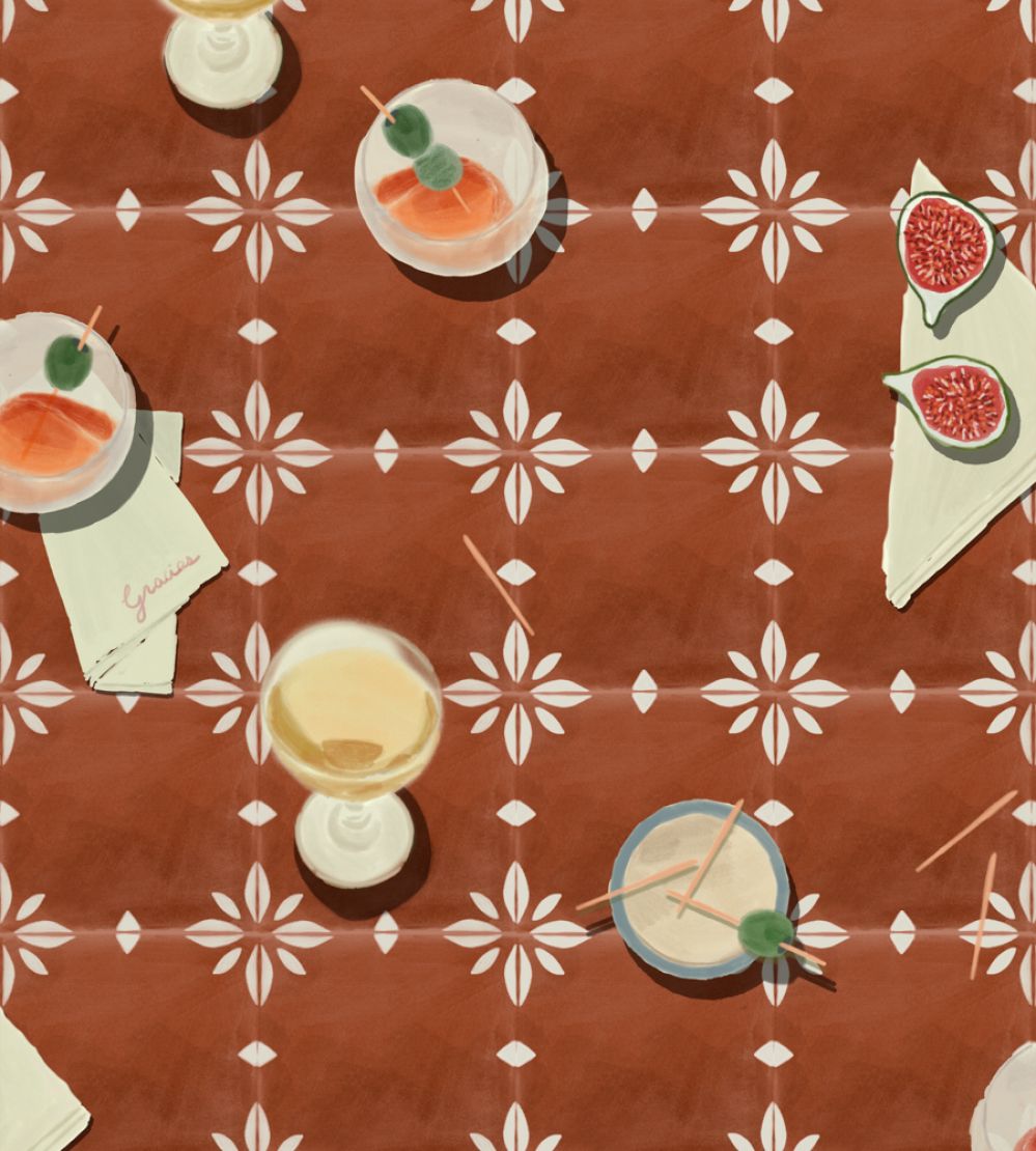 Vermut Wallpaper by Tres Tintas Clay