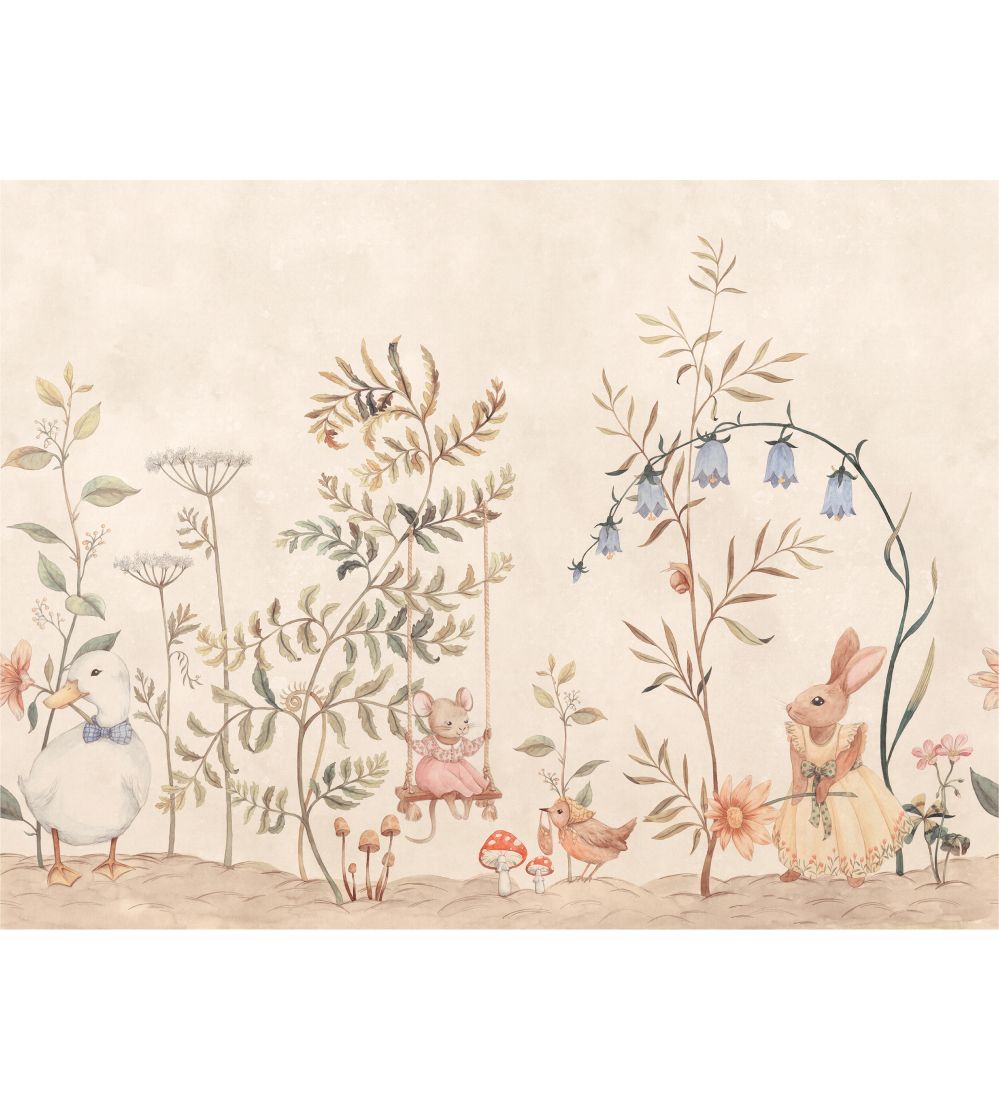 Vilhelmina Mural by Sandberg Beige