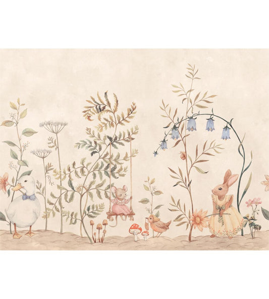 Vilhelmina Mural by Sandberg Beige