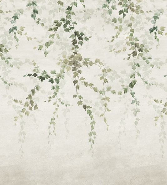 Vine Shadow Mural by Coordonne Green