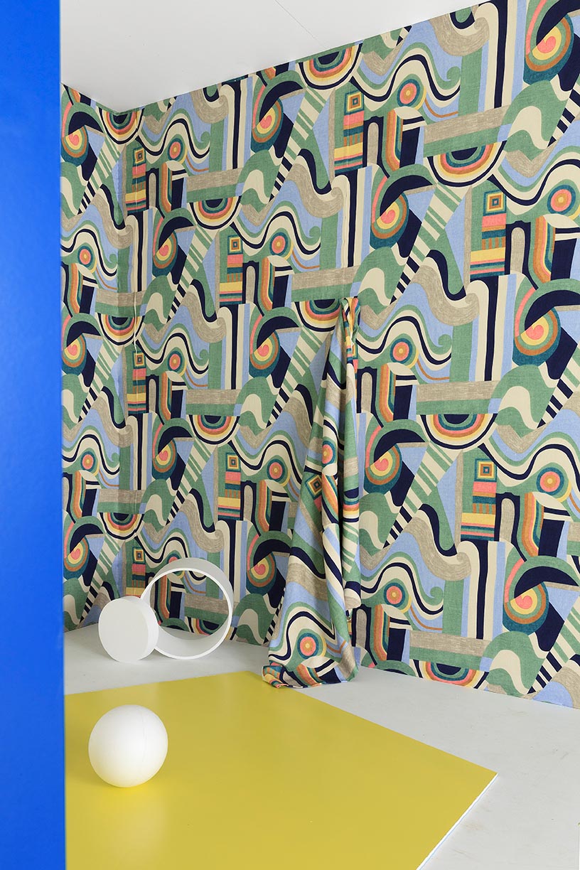 Vladimir Fabric by Pierre Frey shown in a room setting (view 2)