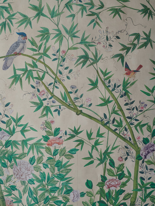 Walzin Chinoiserie Mural by Watts 1874 in Algarve - Non-Woven Paper
