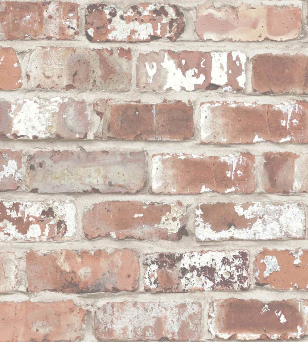 Wayoh Brick Wallpaper by Woodchip & Magnolia Brick