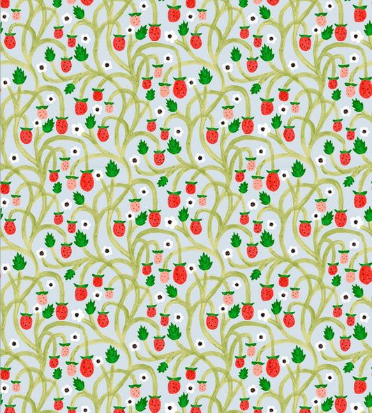 Wild Strawberries Wallpaper by DADO 02 Summer Sky