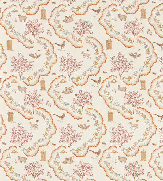 Wildflower Meadow Wallpaper by Sanderson Maple