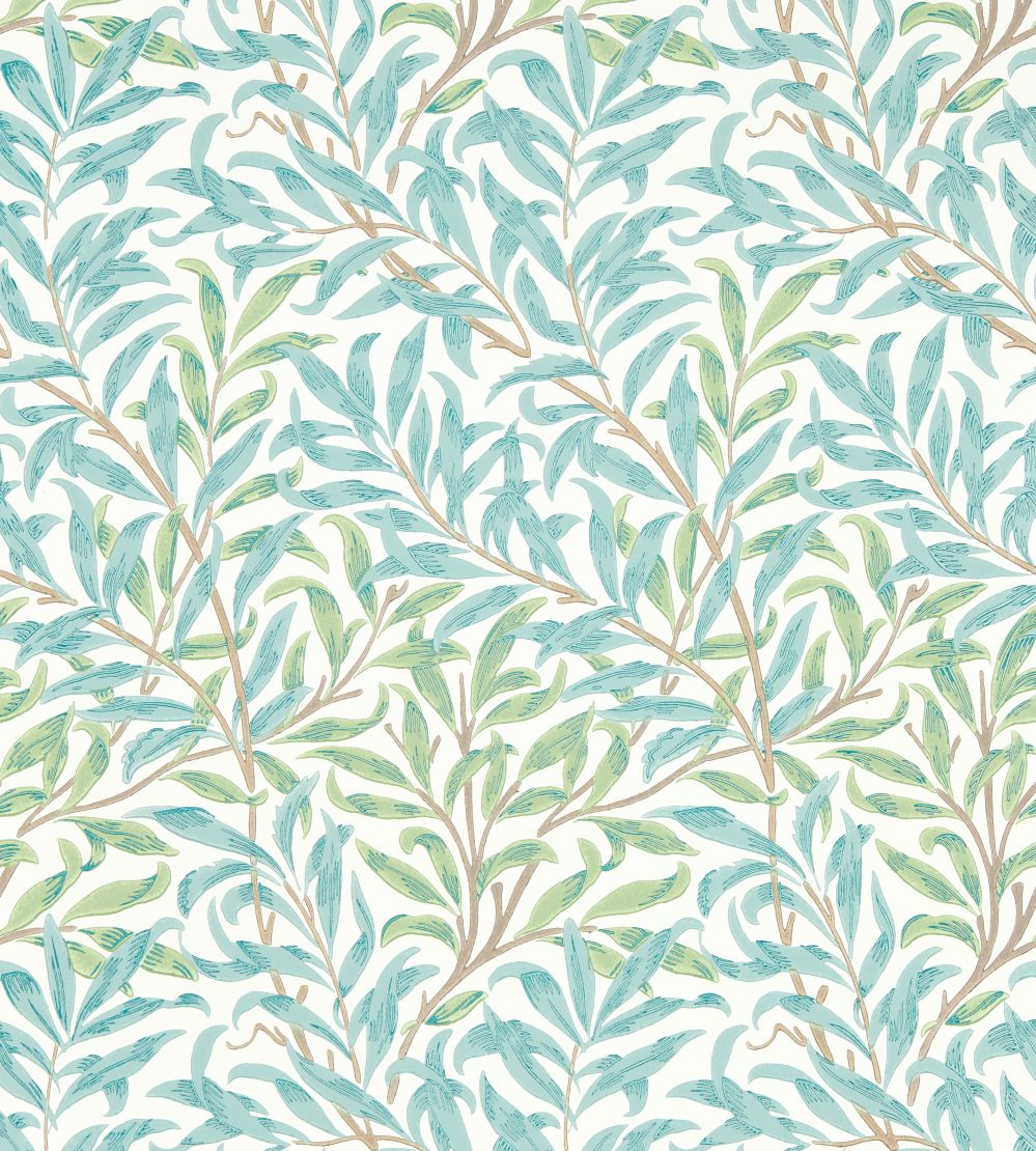 Willow Boughs Wallpaper by Morris & Co Willow / Seaglass