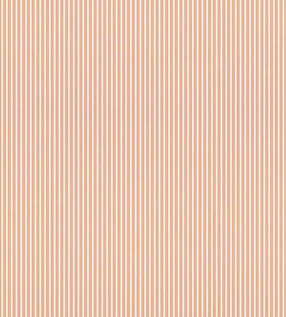 Wilson Stripe Wallpaper by Scalamandre Peach
