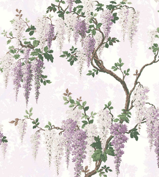 Wisteria Wallpaper by Woodchip & Magnolia Lilac