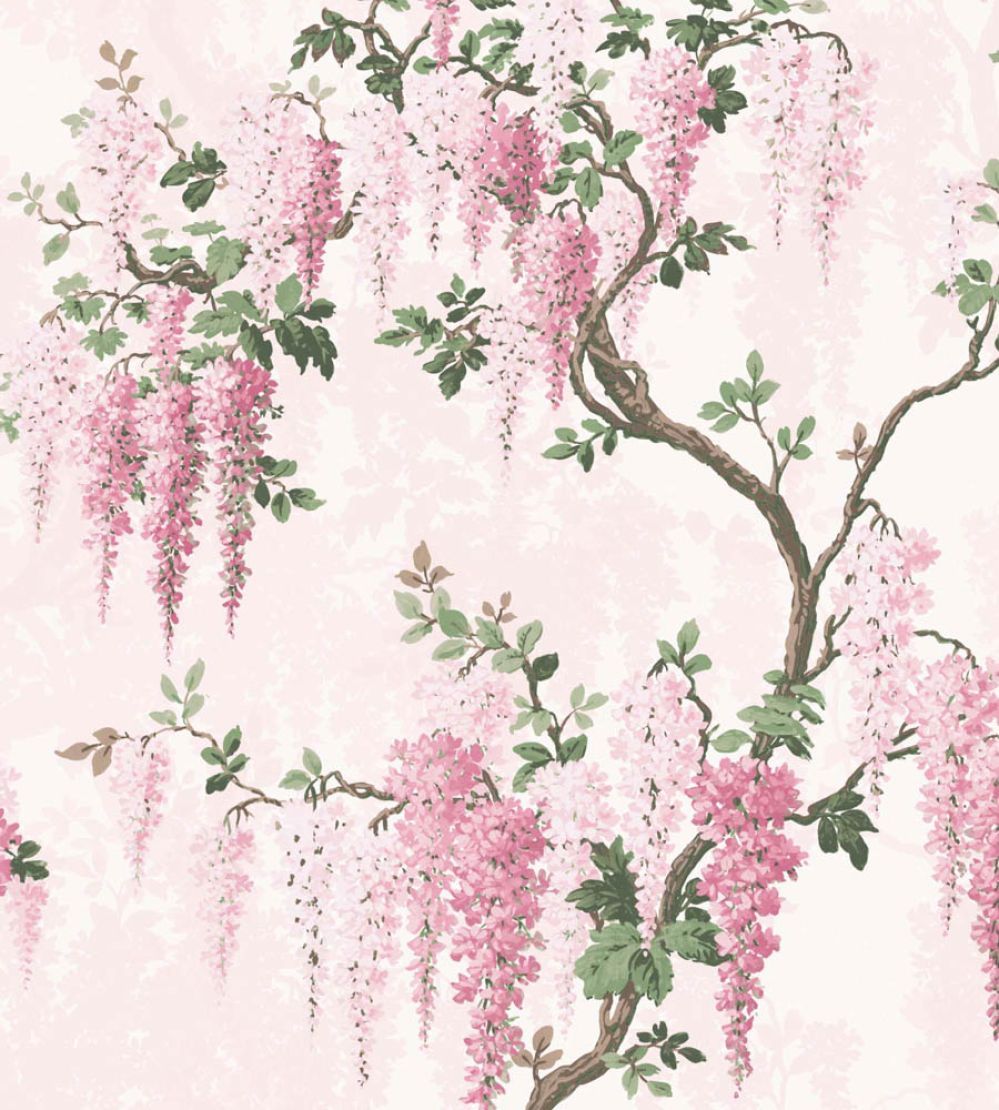Wisteria Wallpaper by Woodchip & Magnolia Pretty Pink