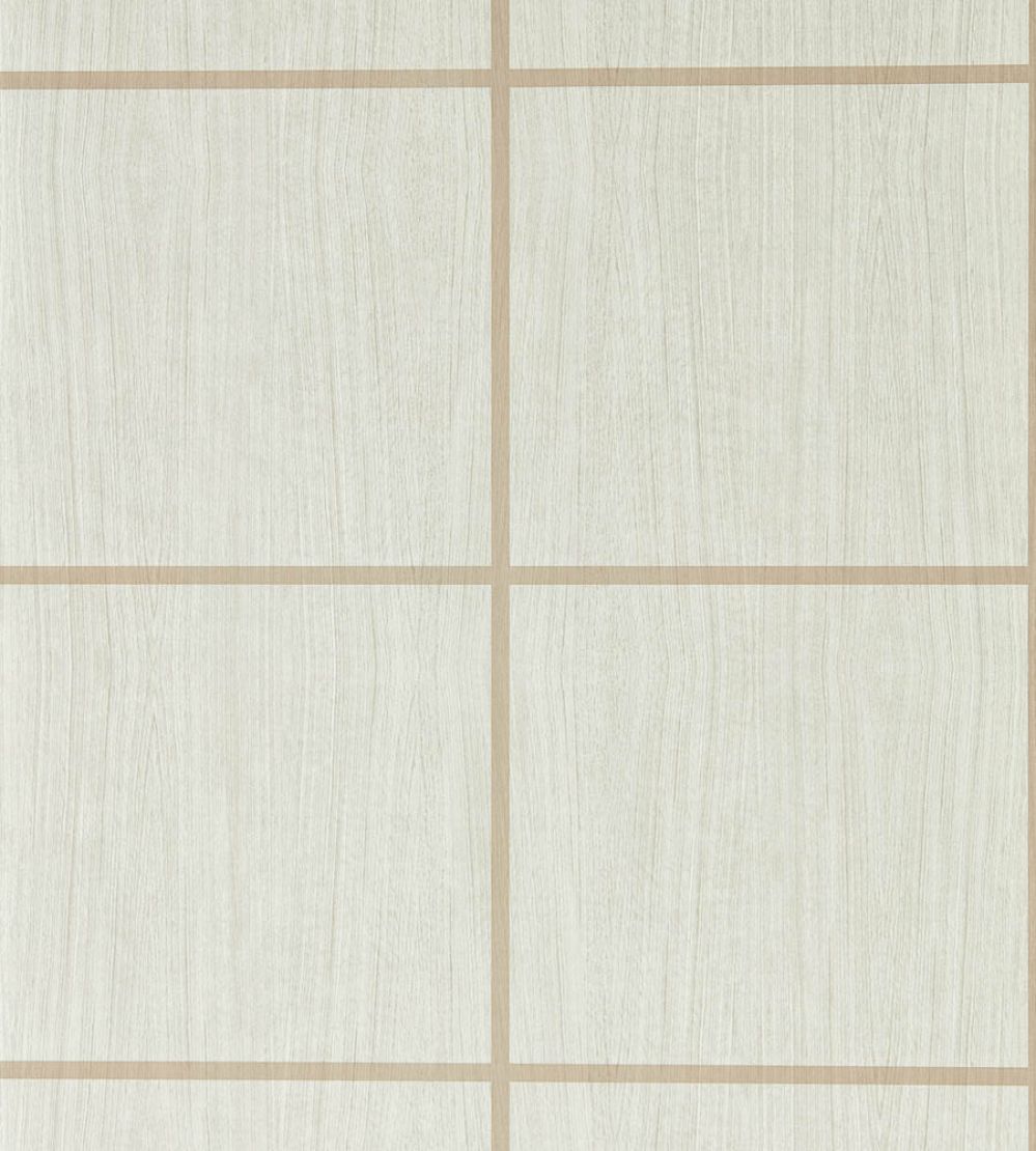 Wood Blocks Wallpaper by Harlequin Silver Birch/Blush Gloss
