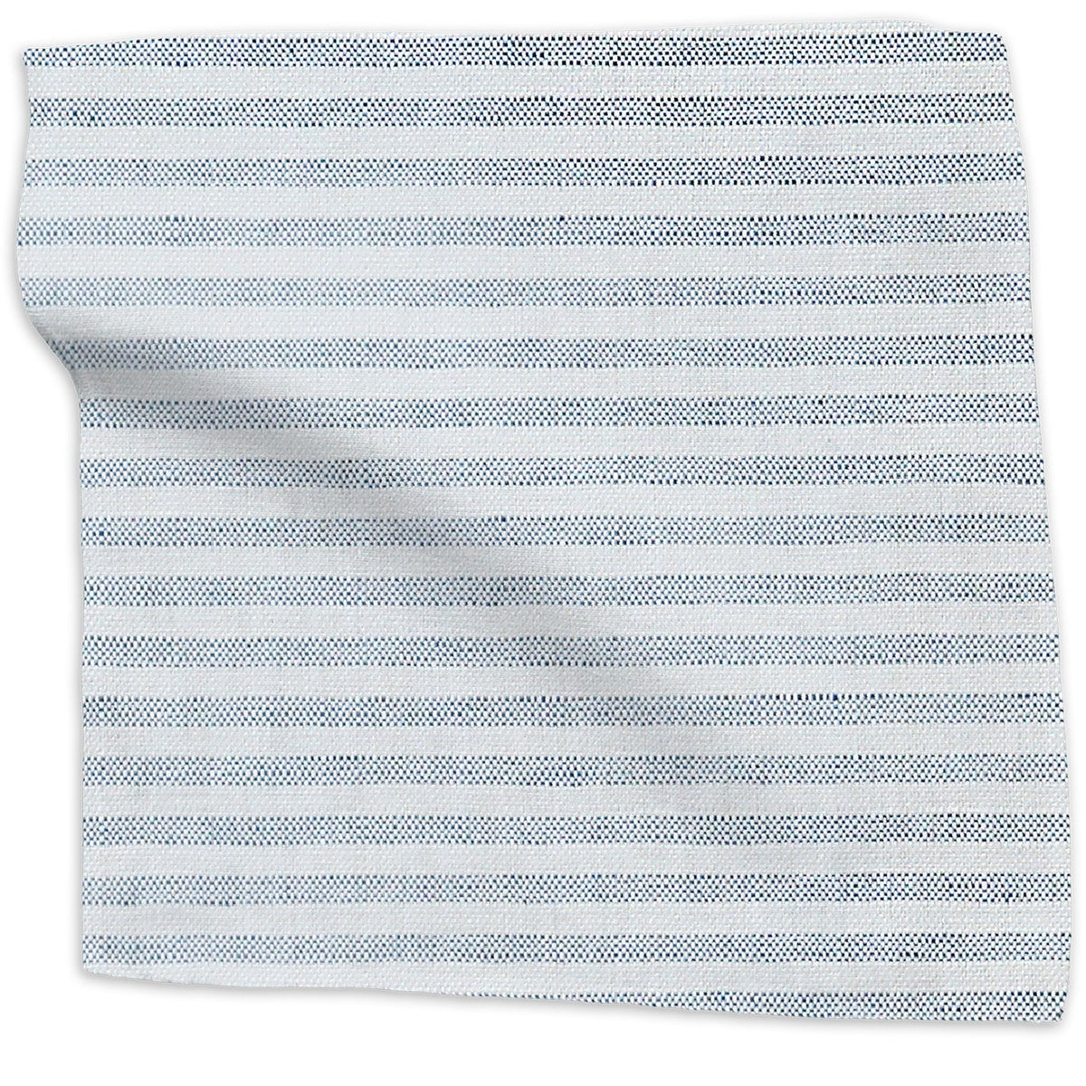Woven Stripe Fabric by Kathryn M. Ireland in Indigo