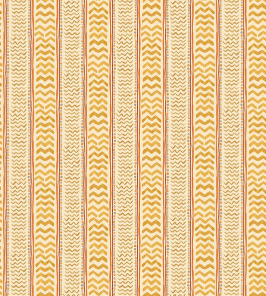 Wriggle Room Wallpaper by GP & J Baker Ochre