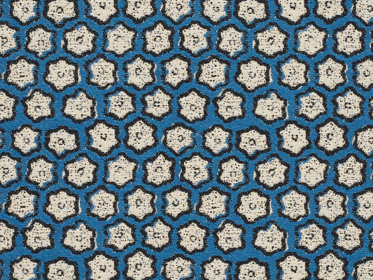 Yaounde Fabric by Le Manach in Yaounde B54/B21 (L5002_YAOUNDE_B54_B21_FE)