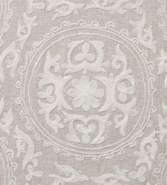 Yurt Fabric by Andrew Martin Ivory