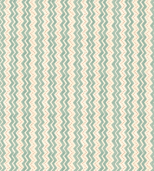 Ziggy Wallpaper by GP & J Baker Aqua
