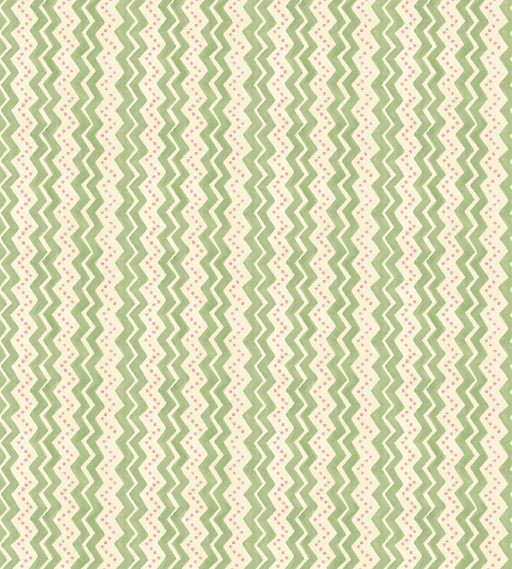 Ziggy Wallpaper by GP & J Baker Green