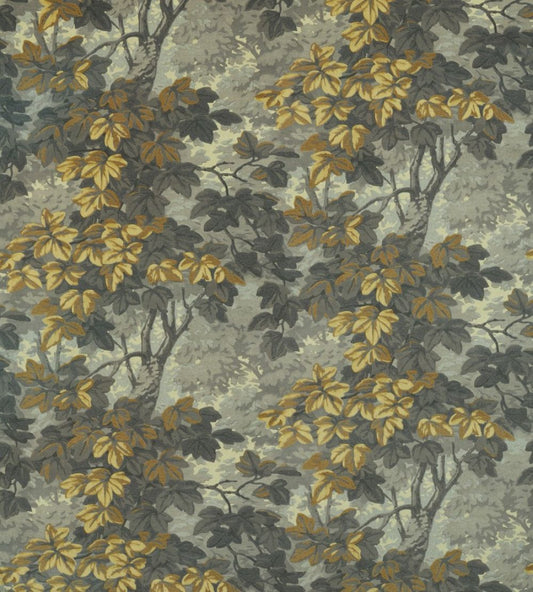 Richmond Park Velvet Fabric by Zoffany Nightfall