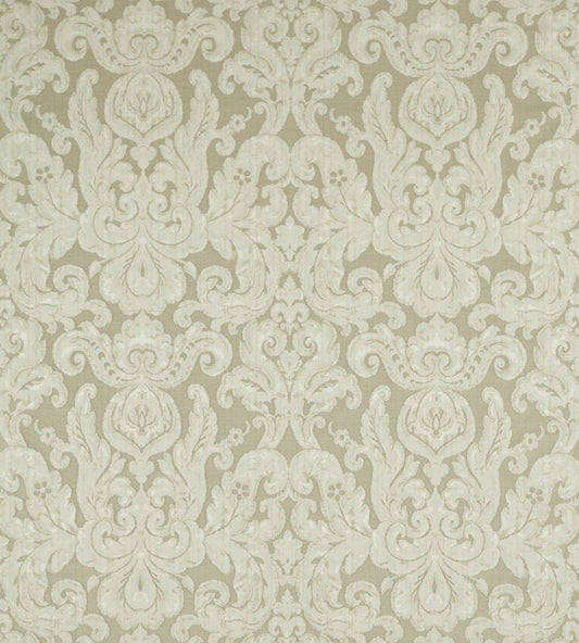 Brocatello Fabric by Zoffany Stone