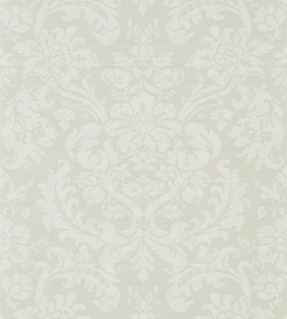 Tours Wallpaper by Zoffany Silver