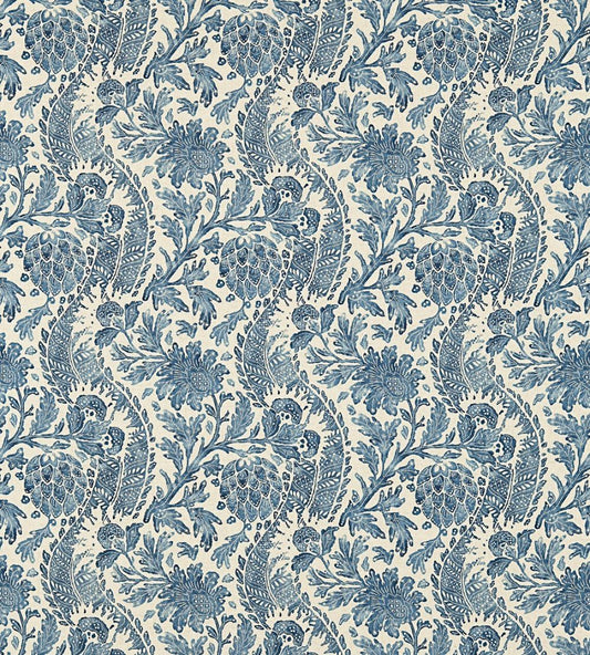 Cochin Fabric by Zoffany Blue