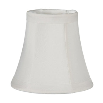 Chandelier Bell Style Softback Shade, Tissue Shantung Material, Choice of Color and Size