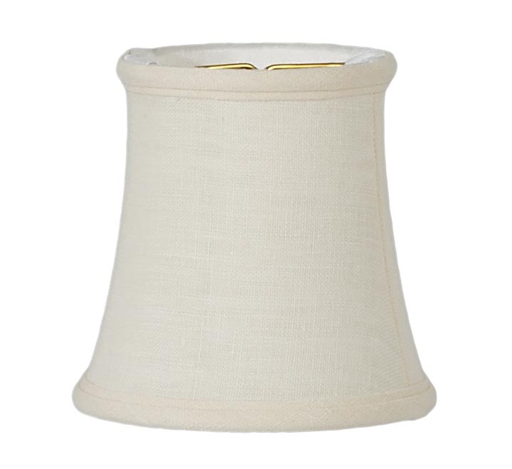 Chandelier Bell Style Softback Shade, Tissue Shantung Material, Choice of Color and Size