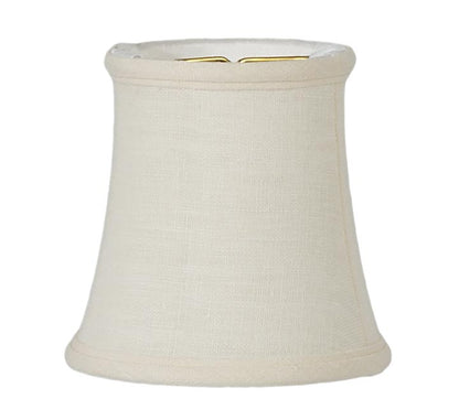 Chandelier Bell Style Softback Shade, Tissue Shantung Material, Choice of Color and Size