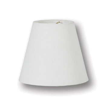 Chandelier Empire Hardback Shades, Off White Color Linen
