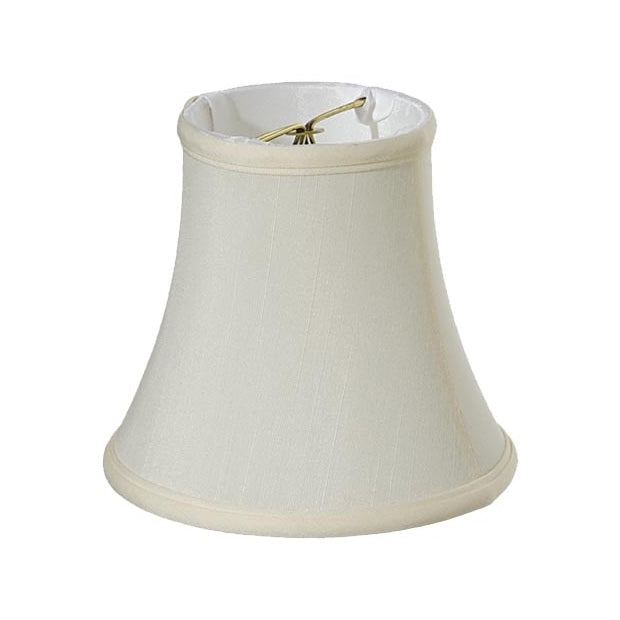Chandelier Shade Mini Bell with 6" Base Dia. - Tissue Shantung (00708)