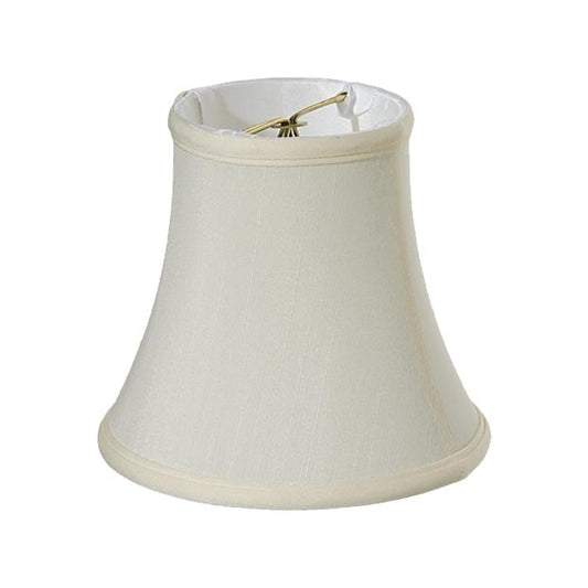 Chandelier Shade Mini Bell with 6" Base Dia. - Tissue Shantung (00708)
