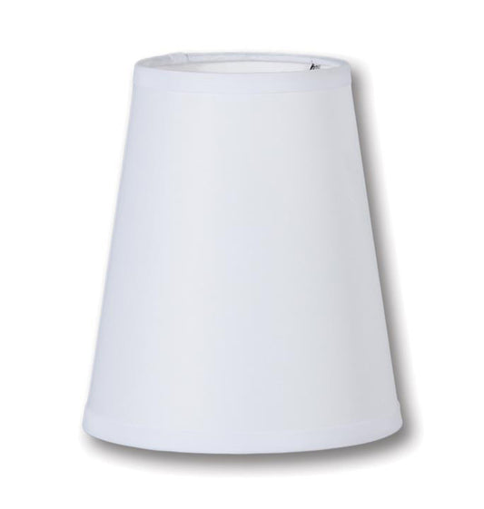 The ReBorn House TRH828 off-white linen tapered empire chandelier lampshade, 4 x 6 x 7 inches