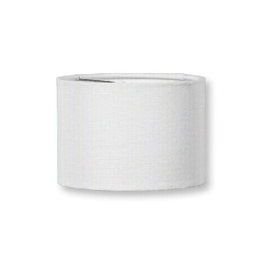 Chandelier Shade Mini Drum Hardback, Off White Color 100% Fine Linen Material