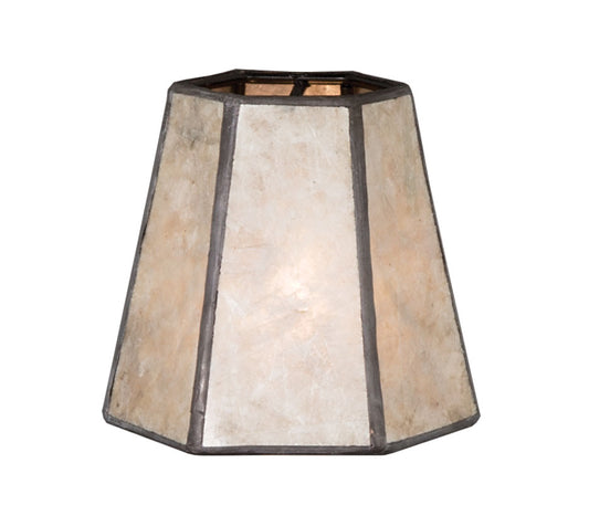 Mica Panel Mini Hexagon Shade, torpedo clip fitter