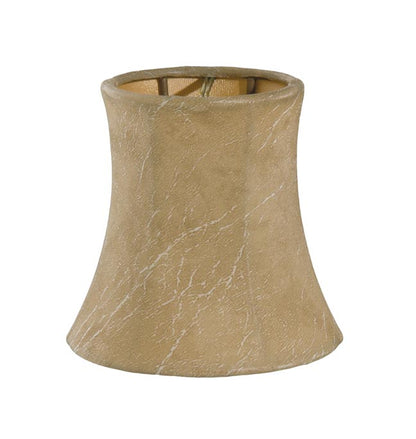 Chandelier Shade Mini Bell- Faux Leather